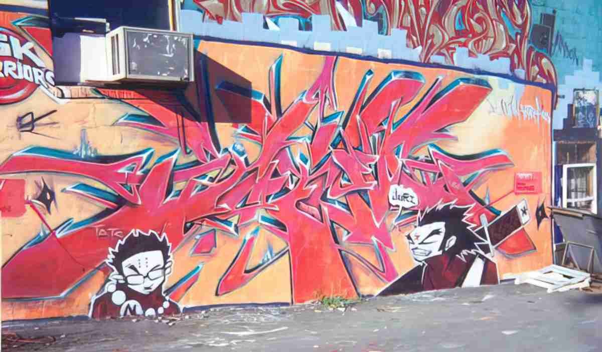 Street Art 4176 4172 GRAFFITI A4 Photo Print