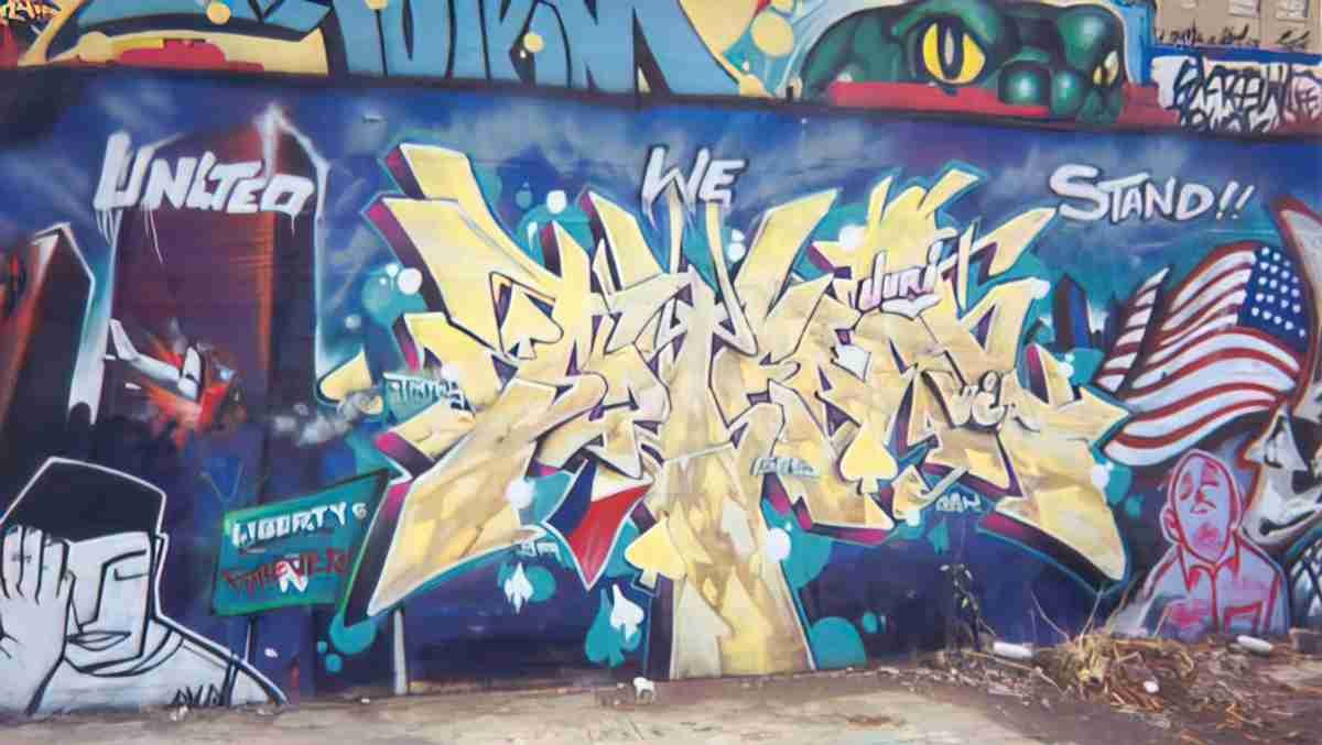Street Art 4177 4173 GRAFFITI A4 Photo Print