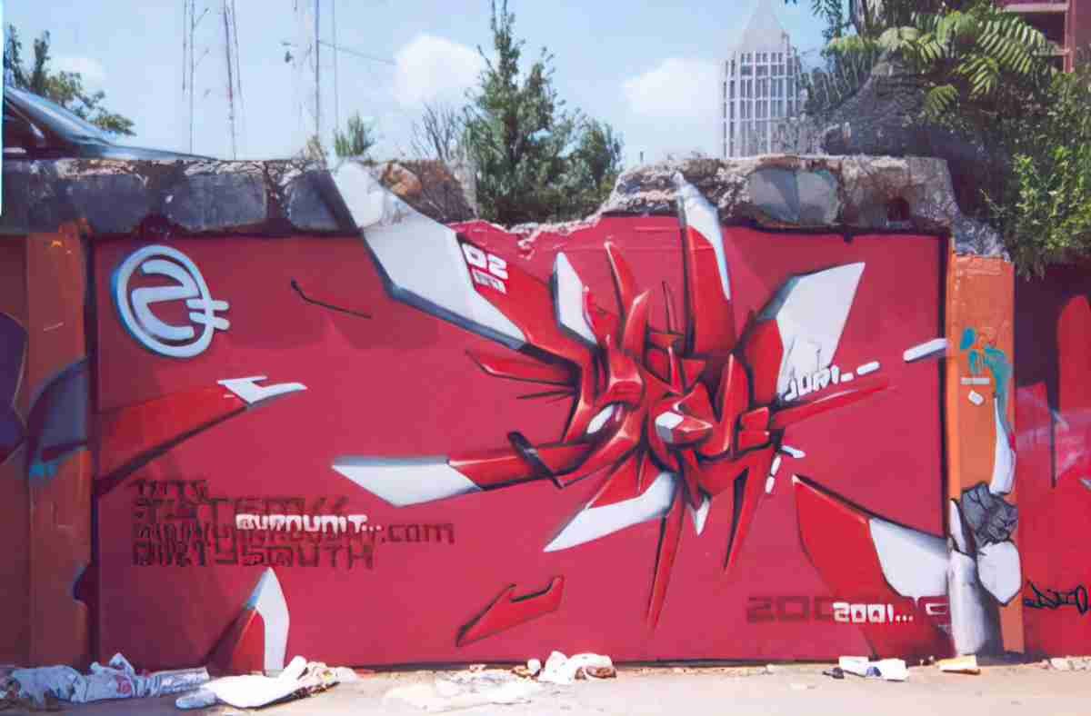 Street Art 4178 4174 GRAFFITI A4 Photo Print