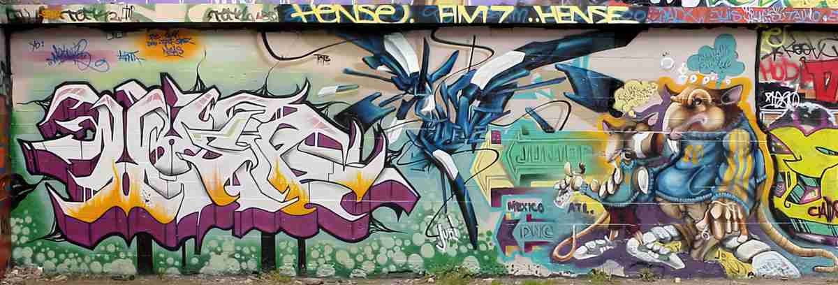 Street Art 4184 4180 GRAFFITI A4 Photo Print