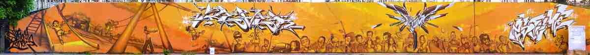 Street Art 4190 4186 GRAFFITI A4 Photo Print
