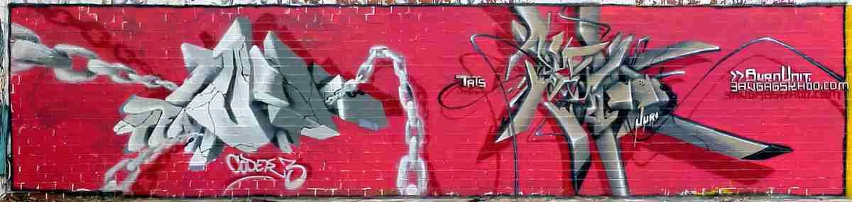 Street Art 4192 4188 GRAFFITI A4 Photo Print