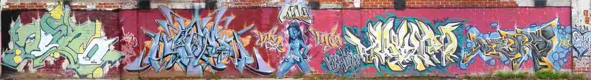 Street Art 4194 4190 GRAFFITI A4 Photo Print