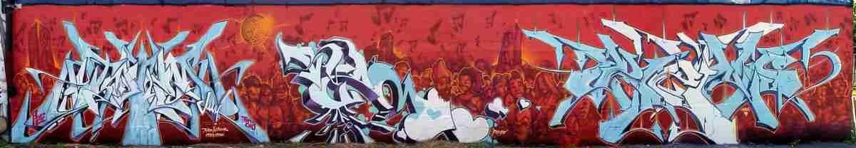 Street Art 4200 4196 GRAFFITI A4 Photo Print