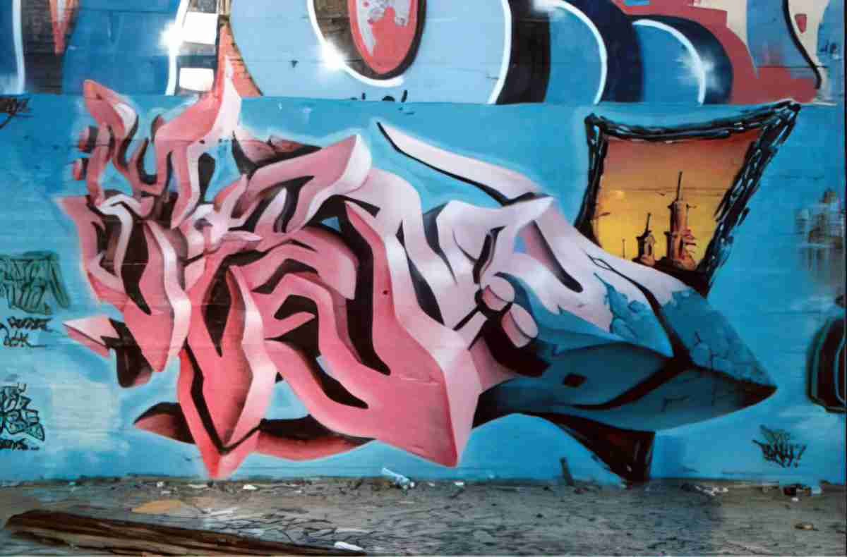 Street Art 4205 4201 GRAFFITI A4 Photo Print