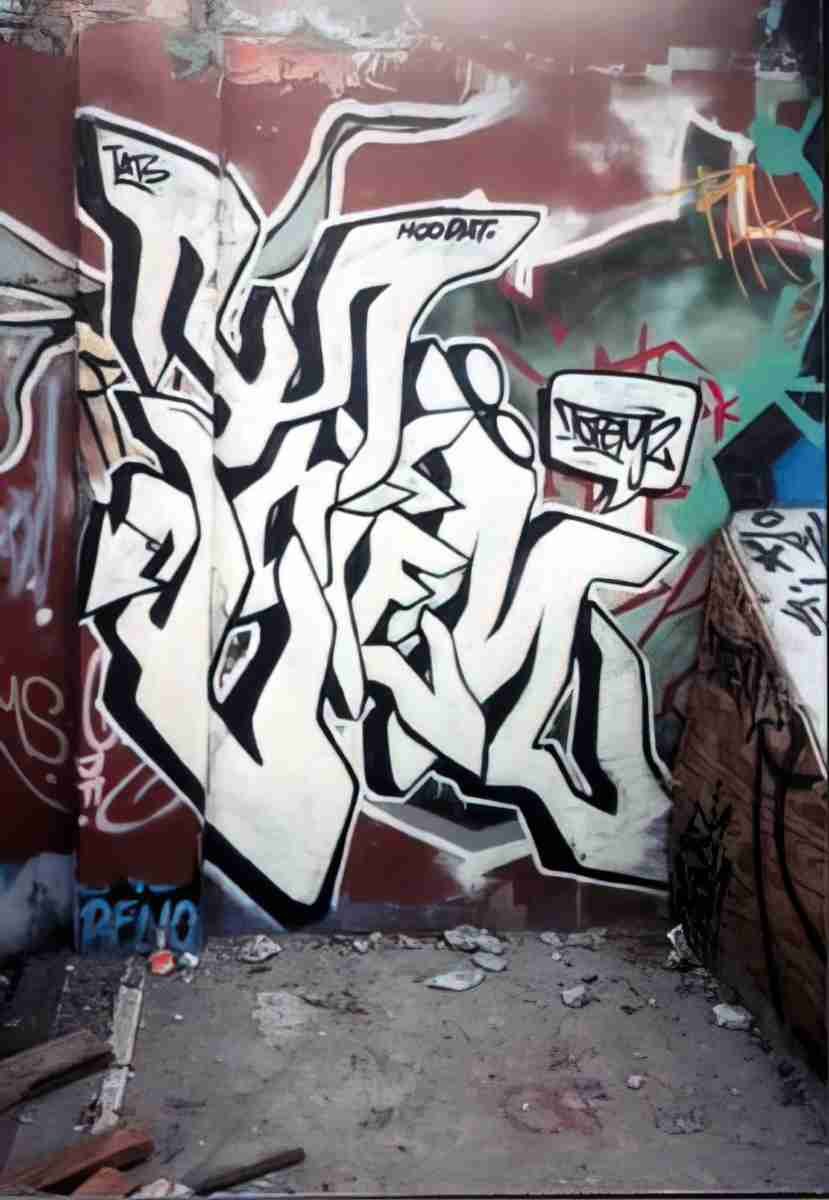 Street Art 4206 4202 GRAFFITI A4 Photo Print