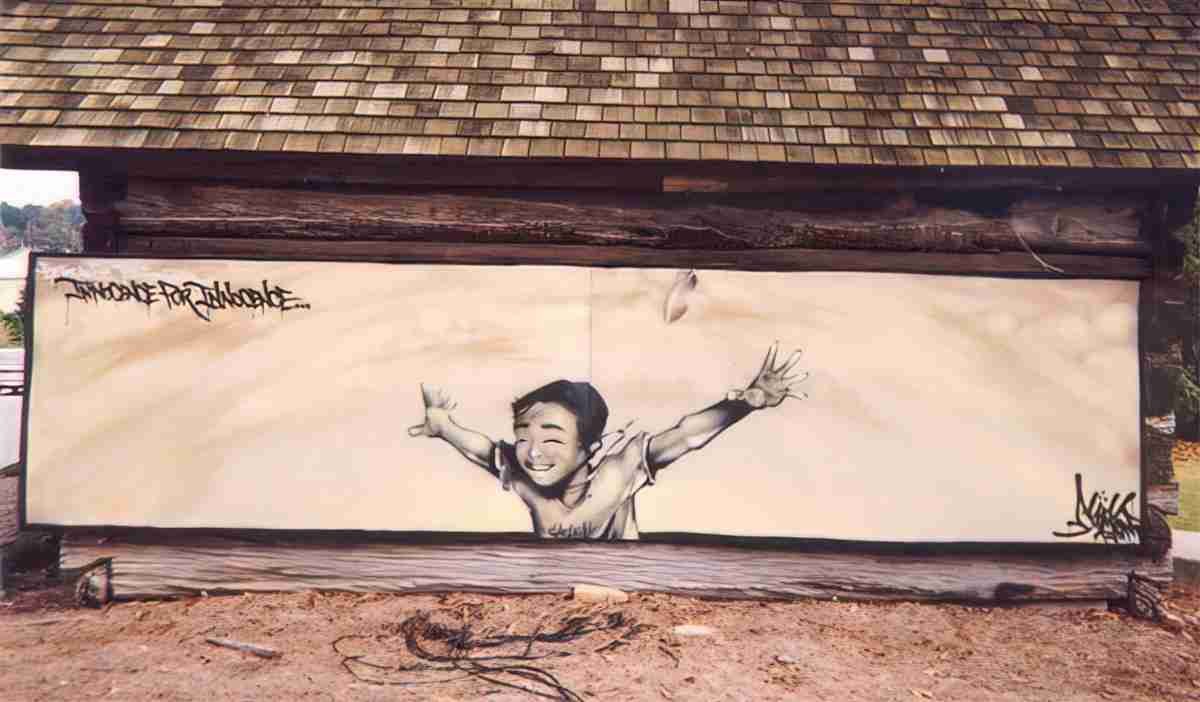 Street Art 4214 4210 GRAFFITI A4 Photo Print