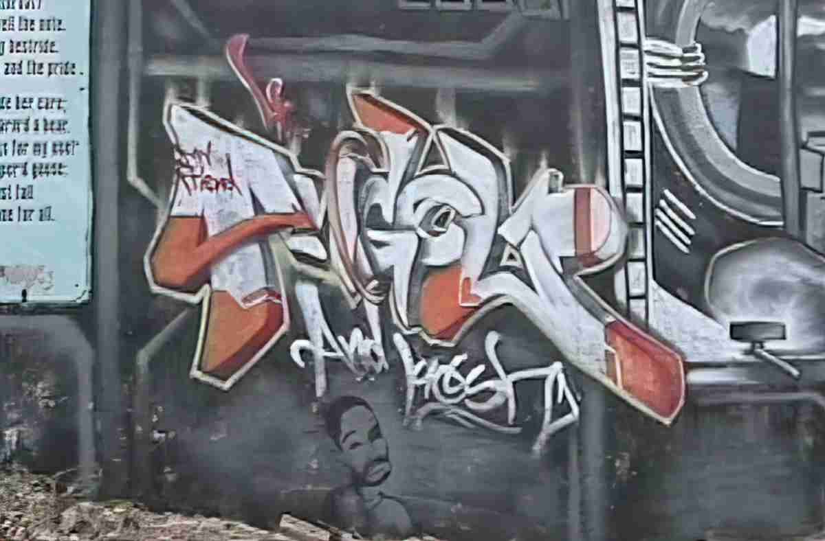 Street Art 4215 4211 GRAFFITI A4 Photo Print