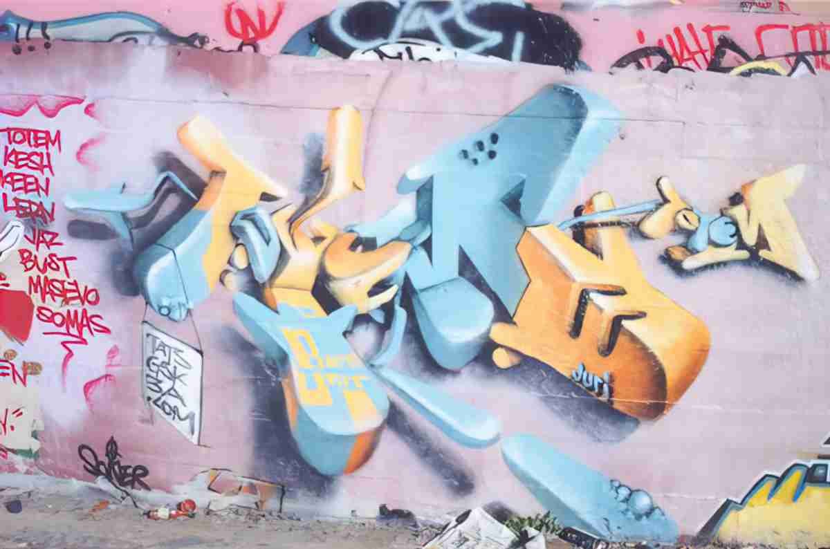 Street Art 4223 4219 GRAFFITI A4 Photo Print