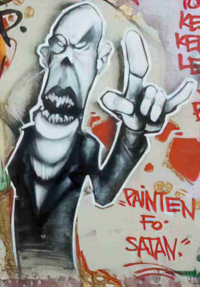 Street Art 4228 4224 GRAFFITI A4 Photo Print