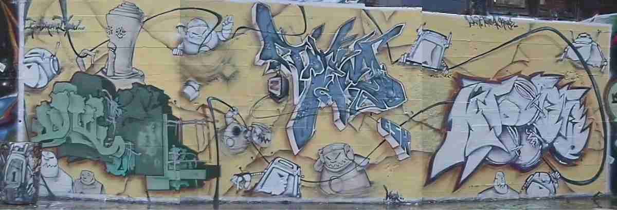 Street Art 4230 4226 GRAFFITI A4 Photo Print