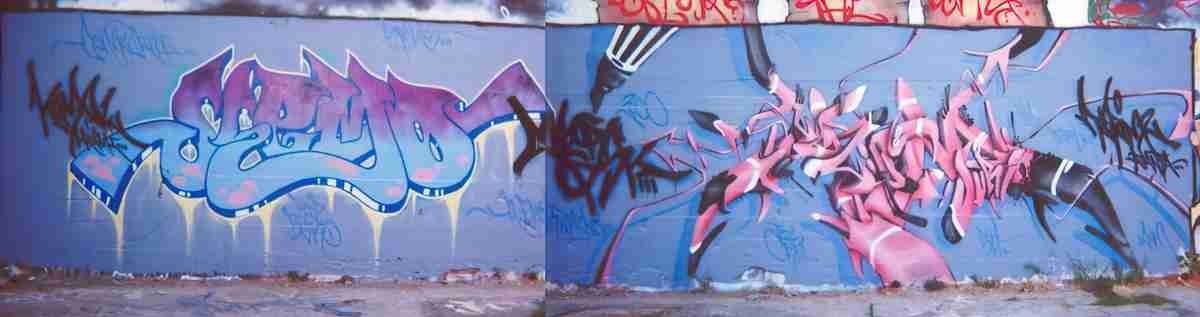 Street Art 4239 4235 GRAFFITI A4 Photo Print