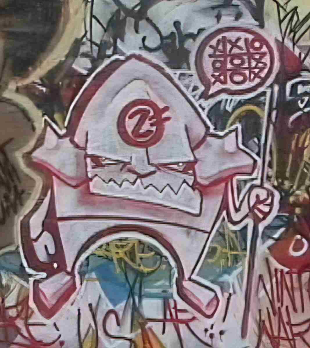 Street Art 4243 4240 GRAFFITI A4 Photo Print