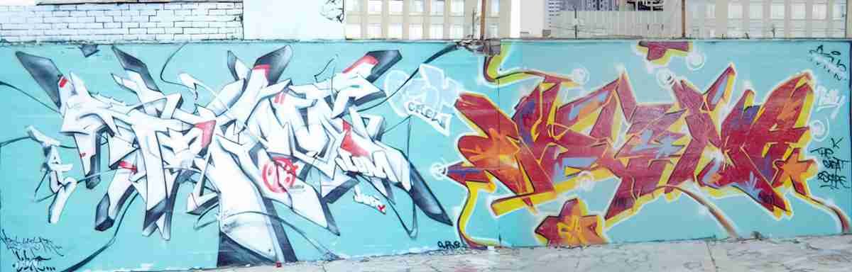 Street Art 4244 4241 GRAFFITI A4 Photo Print