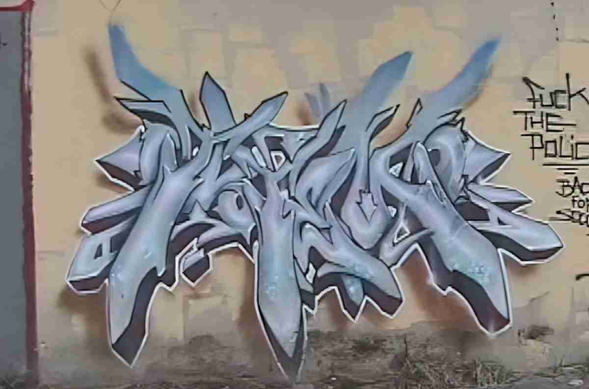 Street Art 4245 4242 GRAFFITI A4 Photo Print