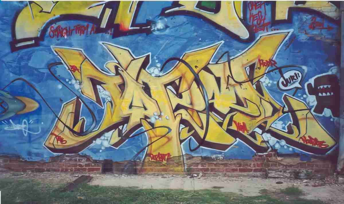 Street Art 4255 4252 GRAFFITI A4 Photo Print