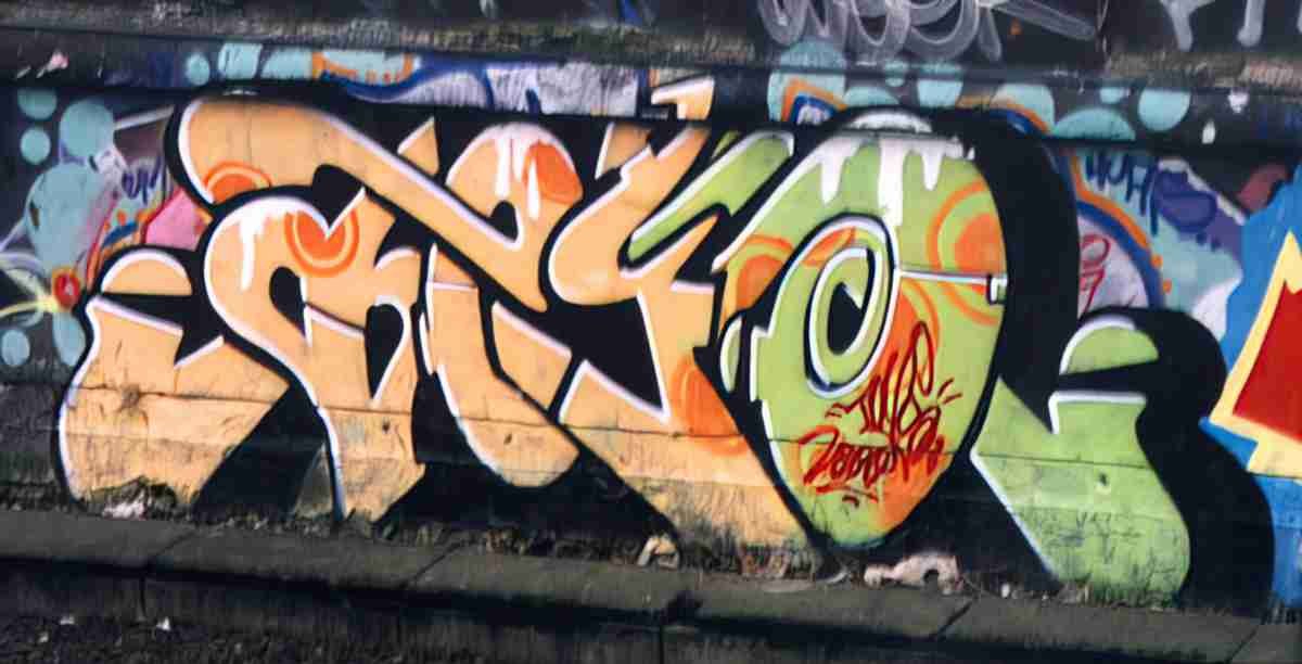 Street Art 4257 4254 GRAFFITI A4 Photo Print