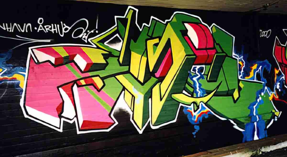 Street Art 4259 4257 GRAFFITI A4 Photo Print