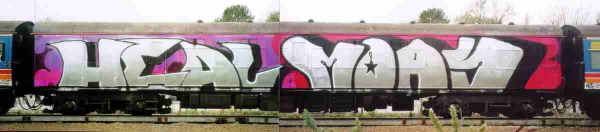 Street Art 4279 4277 GRAFFITI A4 Photo Print