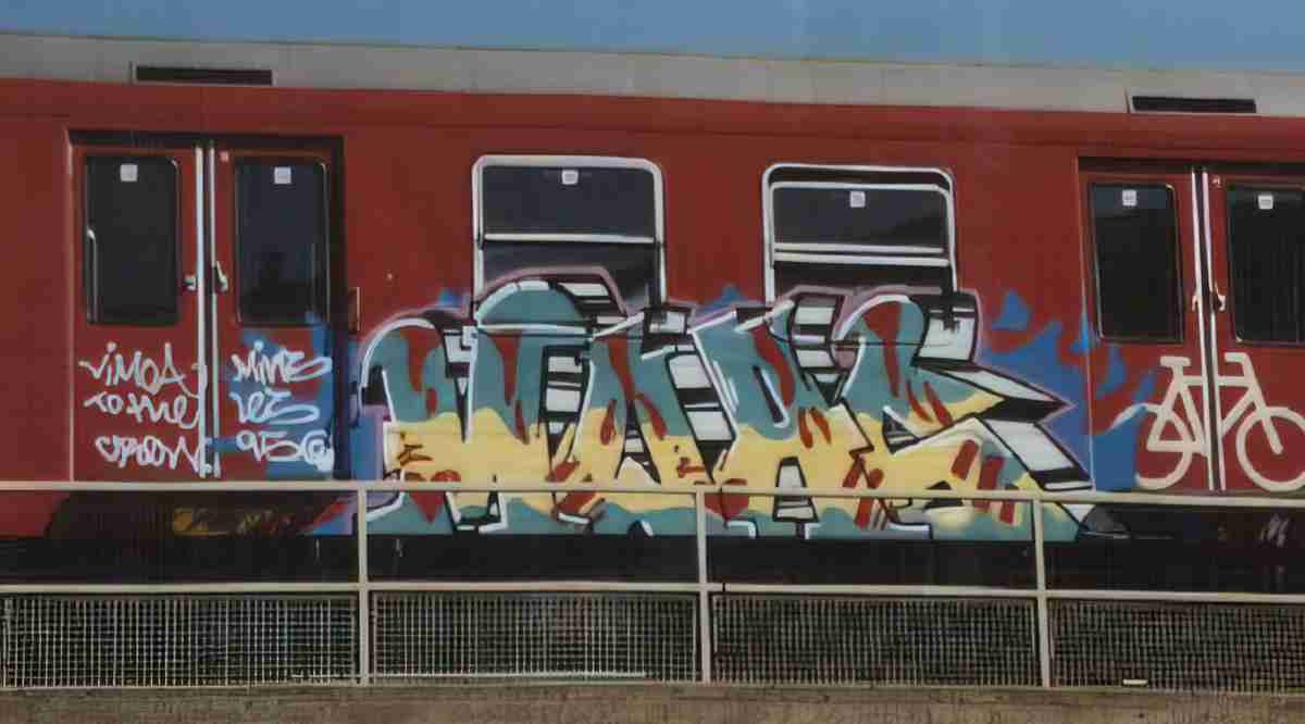 Street Art 4287 4285 GRAFFITI A4 Photo Print