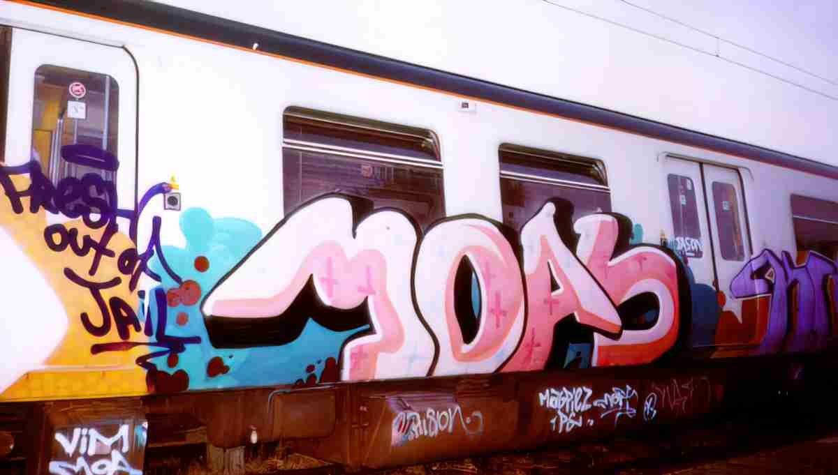 Street Art 4289 4287 GRAFFITI A4 Photo Print