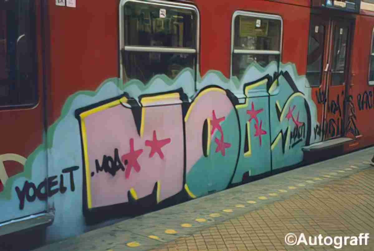 Street Art 4290 4288 GRAFFITI A4 Photo Print