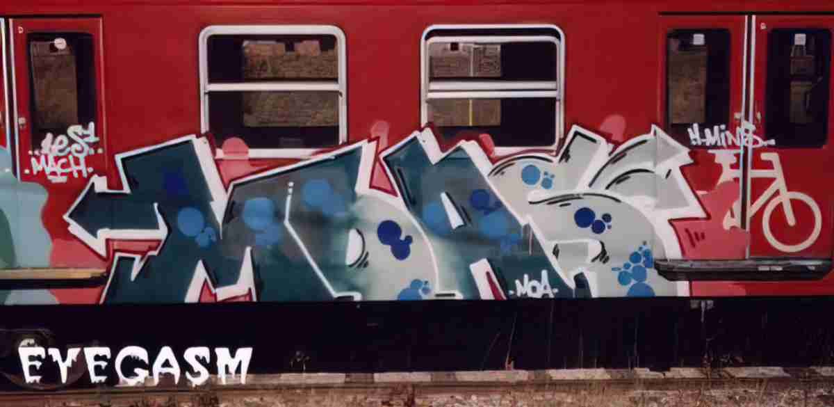 Street Art 4299 4297 GRAFFITI A4 Photo Print