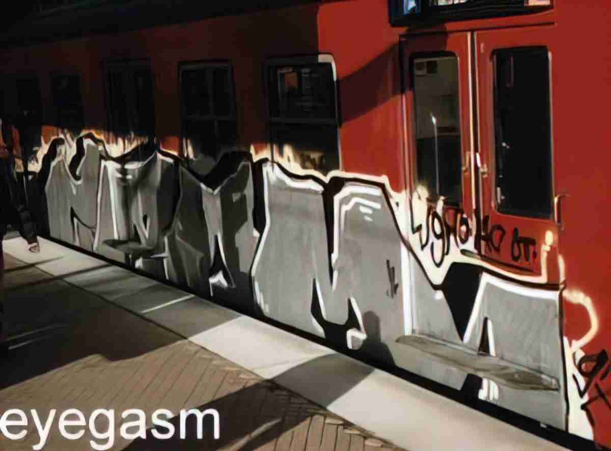 Street Art 4309 4307 GRAFFITI A4 Photo Print