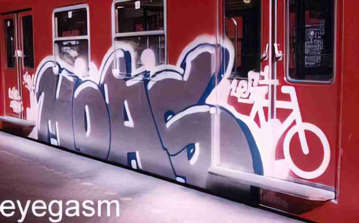 Street Art 4310 4308 GRAFFITI A4 Photo Print