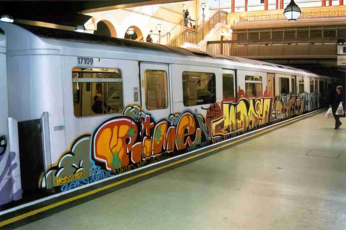 Street Art 4333 4331 GRAFFITI A4 Photo Print