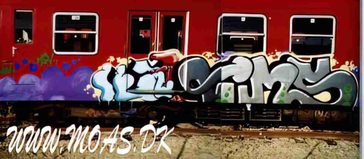 Street Art 4346 4344 GRAFFITI A4 Photo Print