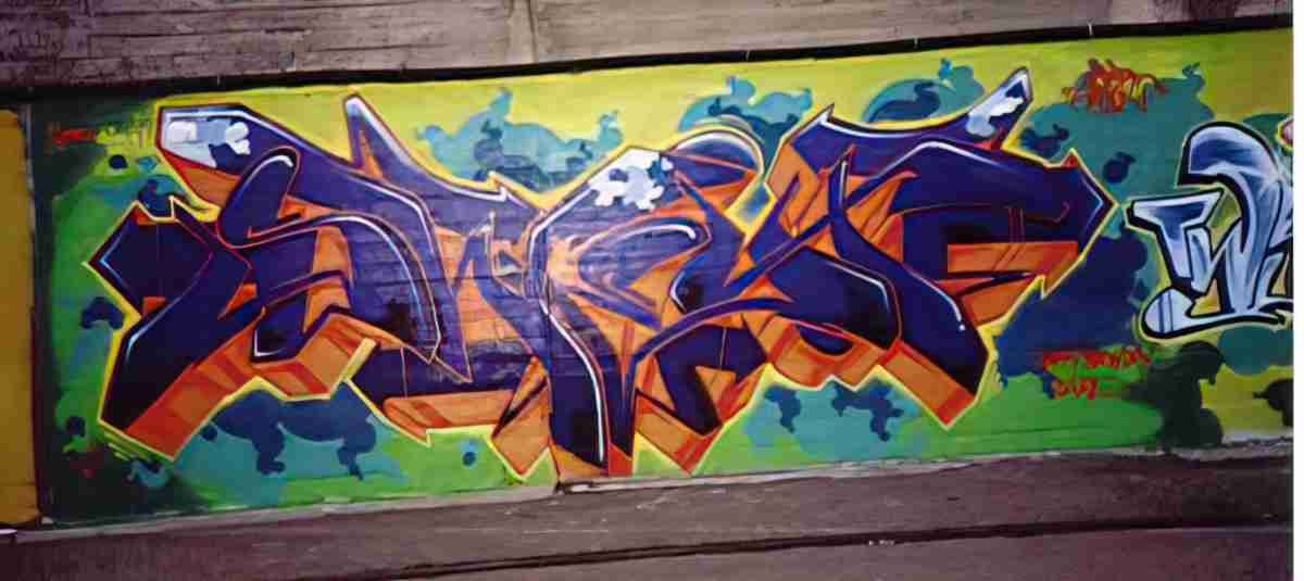 Street Art 4395 4394 GRAFFITI A4 Photo Print