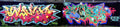 Street Art 4406 4405 GRAFFITI A4 Photo Print