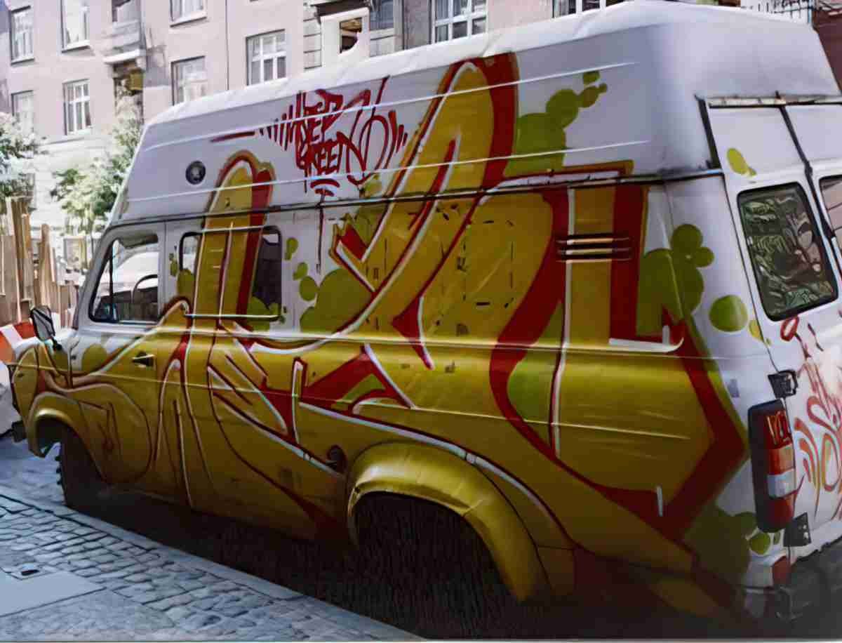 Street Art 4407 4406 GRAFFITI A4 Photo Print