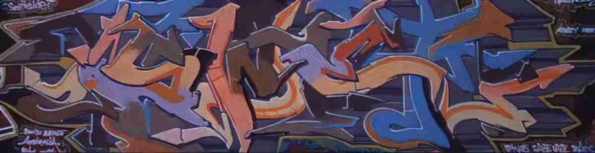 Street Art 4412 4411 GRAFFITI A4 Photo Print