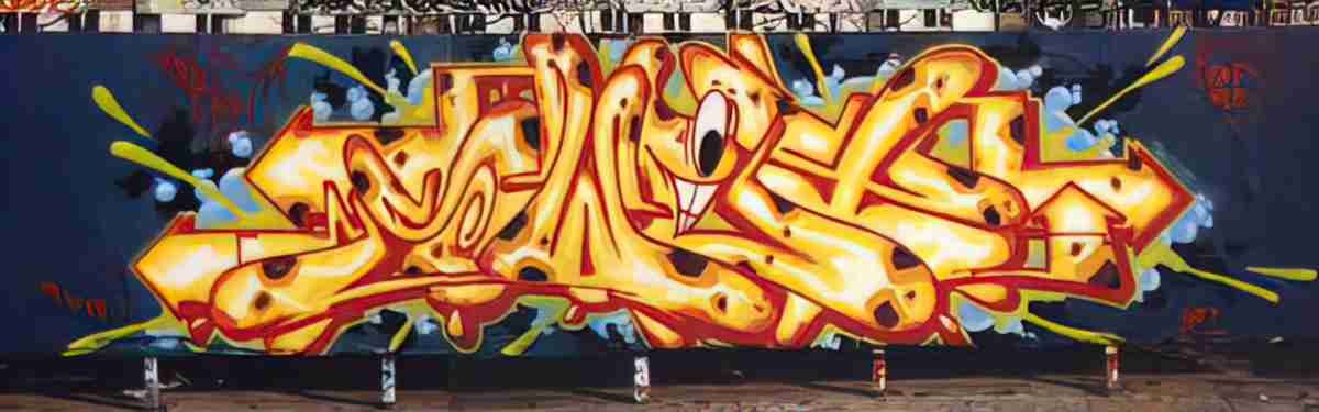 Street Art 4415 4414 GRAFFITI A4 Photo Print