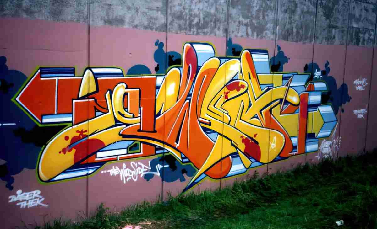 Street Art 4418 4417 GRAFFITI A4 Photo Print