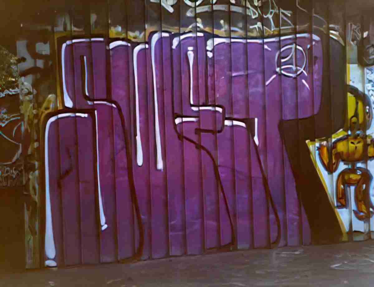 Street Art 4419 4418 GRAFFITI A4 Photo Print