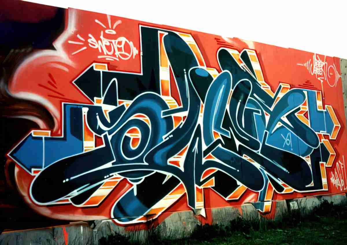 Street Art 4423 4422 GRAFFITI A4 Photo Print