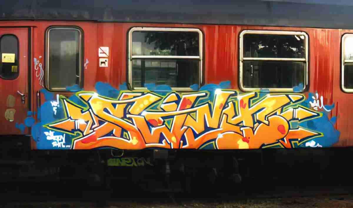 Street Art 4425 4424 GRAFFITI A4 Photo Print