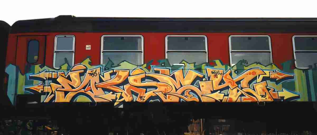 Street Art 4427 4426 GRAFFITI A4 Photo Print