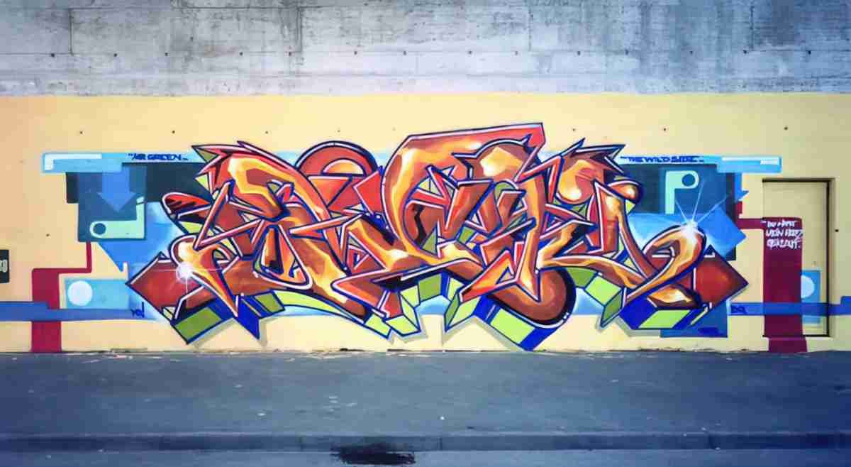 Street Art 4429 4428 GRAFFITI A4 Photo Print