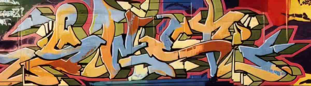 Street Art 4432 4431 GRAFFITI A4 Photo Print
