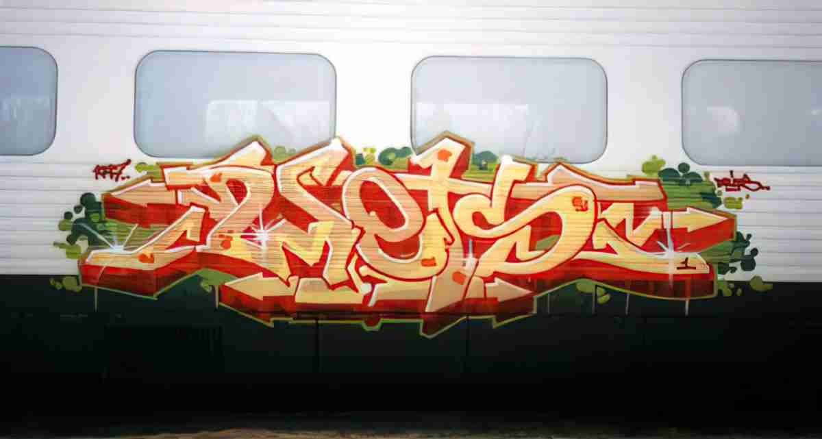 Street Art 4434 4433 GRAFFITI A4 Photo Print