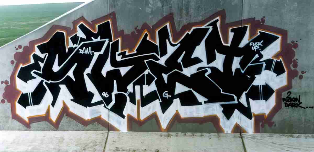 Street Art 4443 4442 GRAFFITI A4 Photo Print