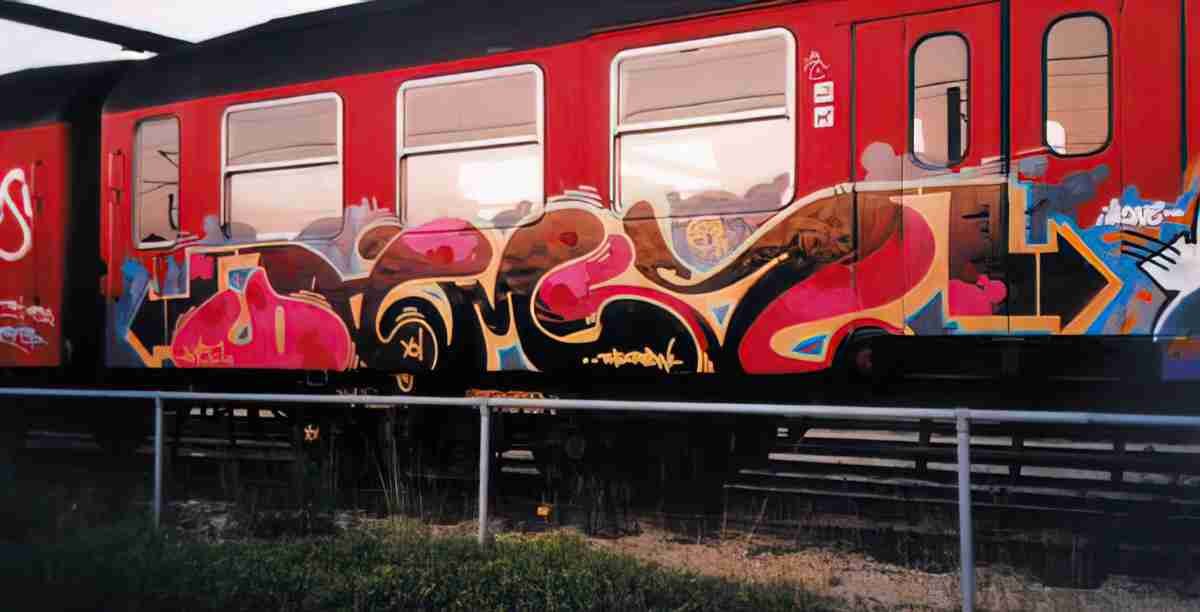 Street Art 4450 4449 GRAFFITI A4 Photo Print