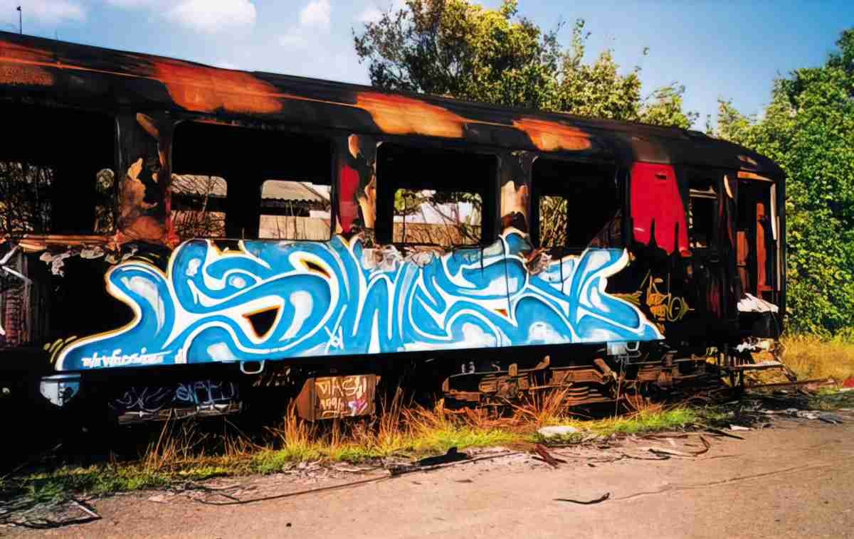 Street Art 4451 4450 GRAFFITI A4 Photo Print