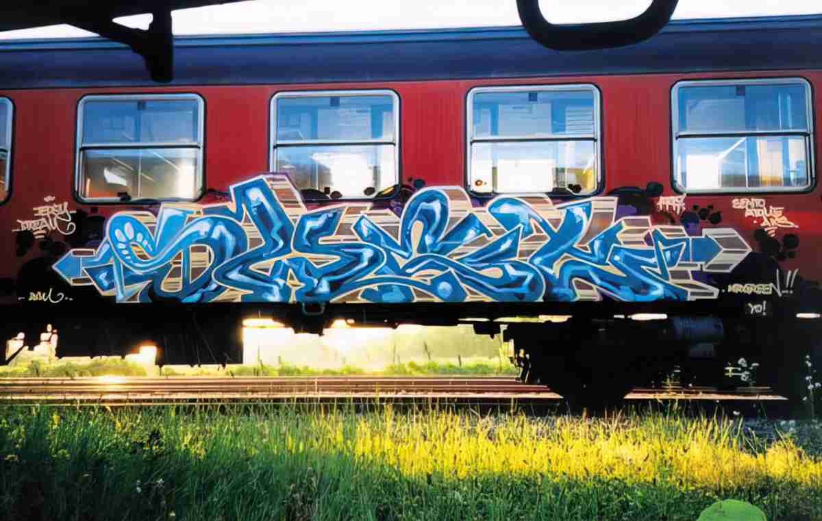 Street Art 4455 4454 GRAFFITI A4 Photo Print