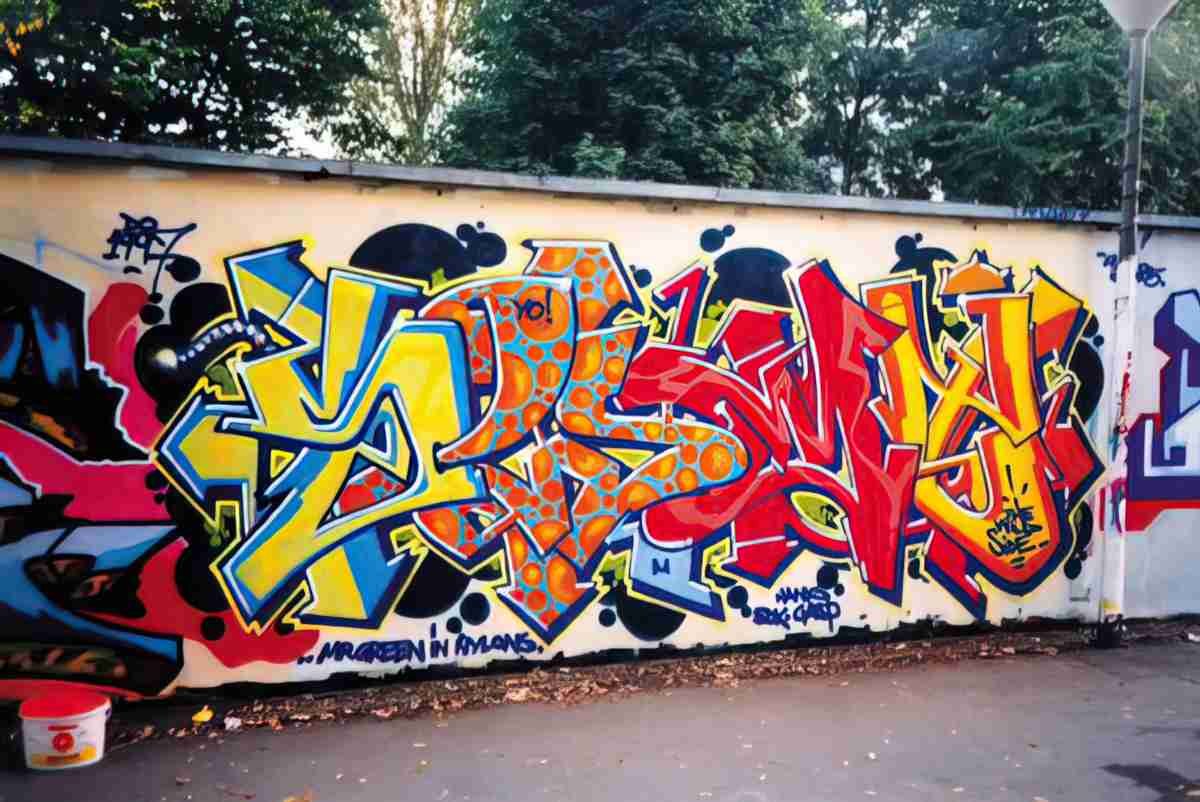 Street Art 4456 4455 GRAFFITI A4 Photo Print