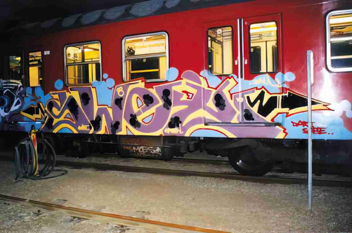 Street Art 4458 4457 GRAFFITI A4 Photo Print